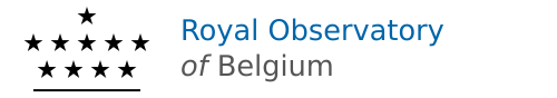 website of the Royal Observatory of Belgium